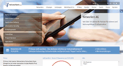 Desktop Screenshot of networkers.de